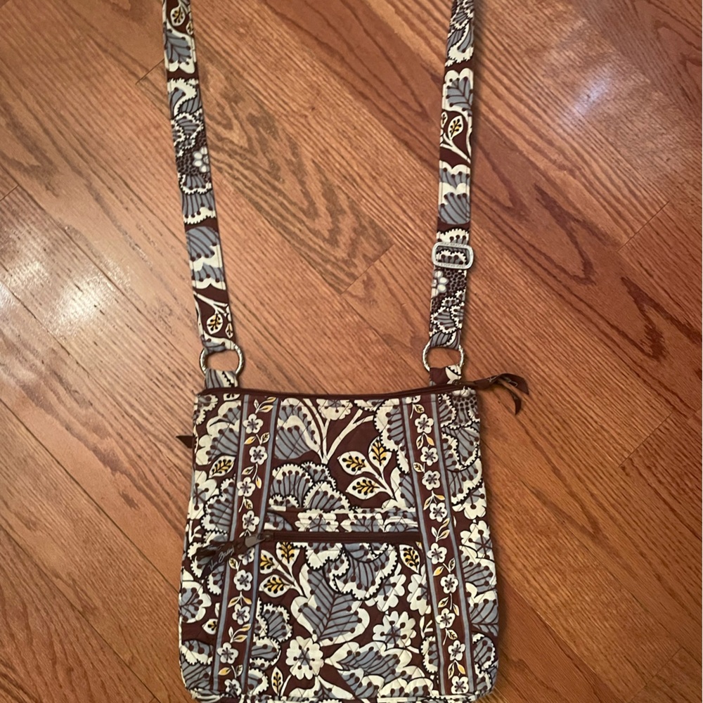 Vera Bradley crossbody purse Slate Bloom